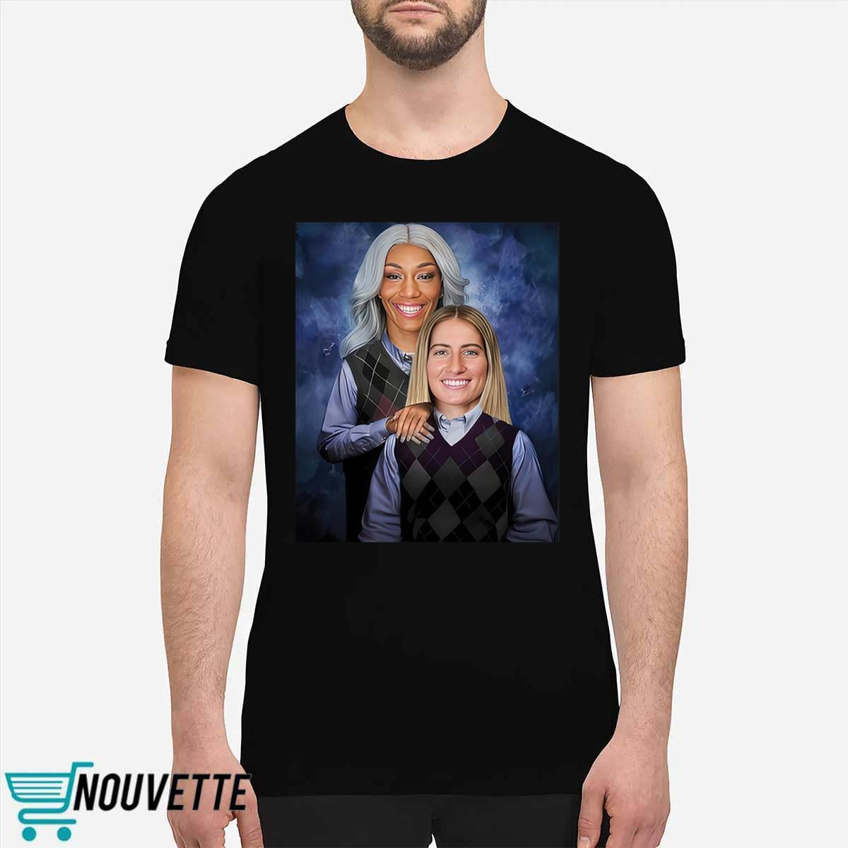 Kate Martin And A’ja Wilson Step Sisters Shirt Kate Martin And A’ja Wilson Step Sisters Shirt