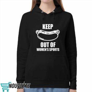 Keep Hot Dog Out Of Women’s Sports Shirt