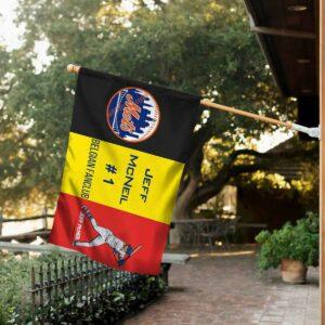 Mets and Phillies Jeff McNeil Belgian Flag