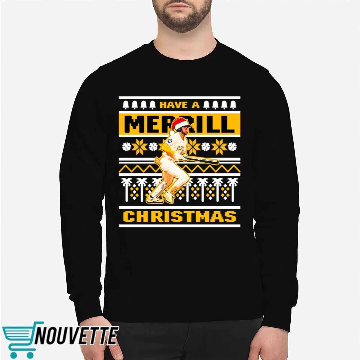 Padres Have A Merrill Christmas Shirt 2024 Giveaway Padres Have A Merrill Christmas Shirt 2024 Giveaway