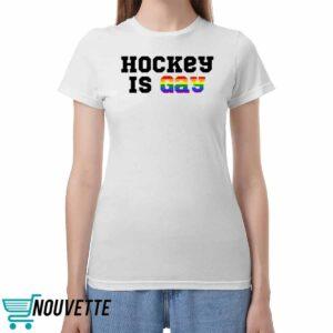 Pride Month Hockey Is Gay Shirt Pride Month Hockey Is Gay Shirt