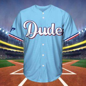 Rangers Dude Perfect Night Jersey Giveaway 2024