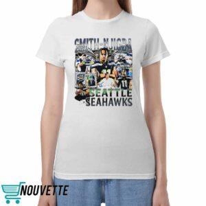 Seahawks Jaxon Smith Njigba Vintage Bootleg Shirt Seahawks Jaxon Smith Njigba Vintage Bootleg Shirt