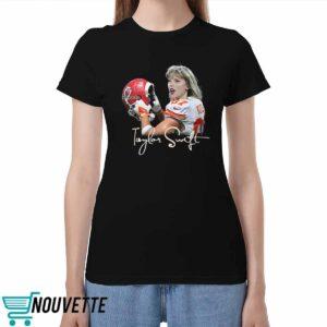 Taylor Wearing Travis Kelce Shirt