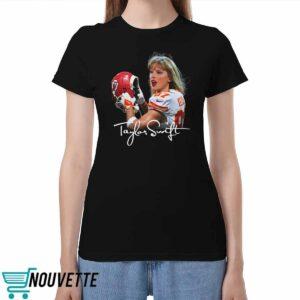 Taylor with Chiefs Jersey Shirt