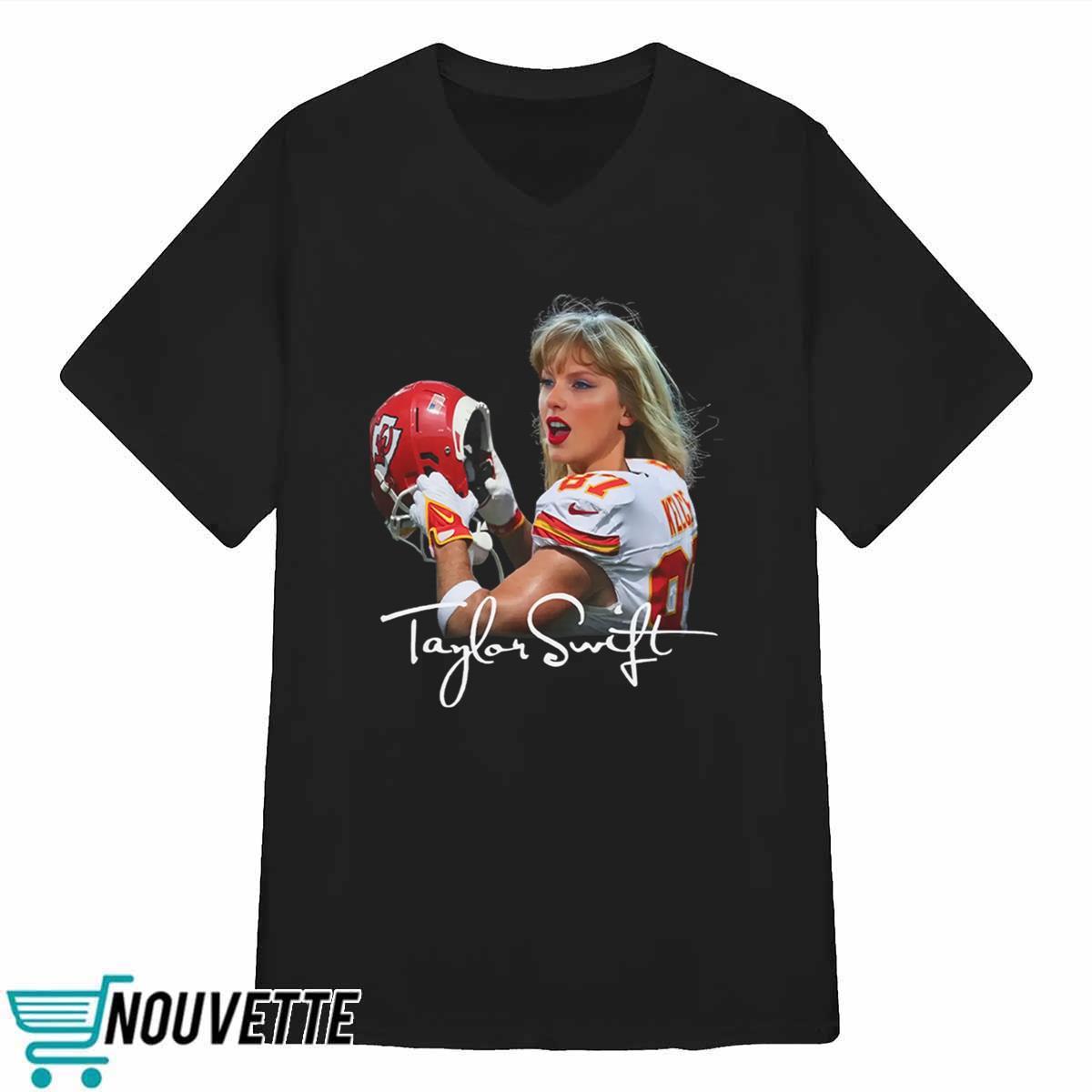 Taylor With Chiefs Jersey Shirt Taylor With Chiefs Jersey Shirt
