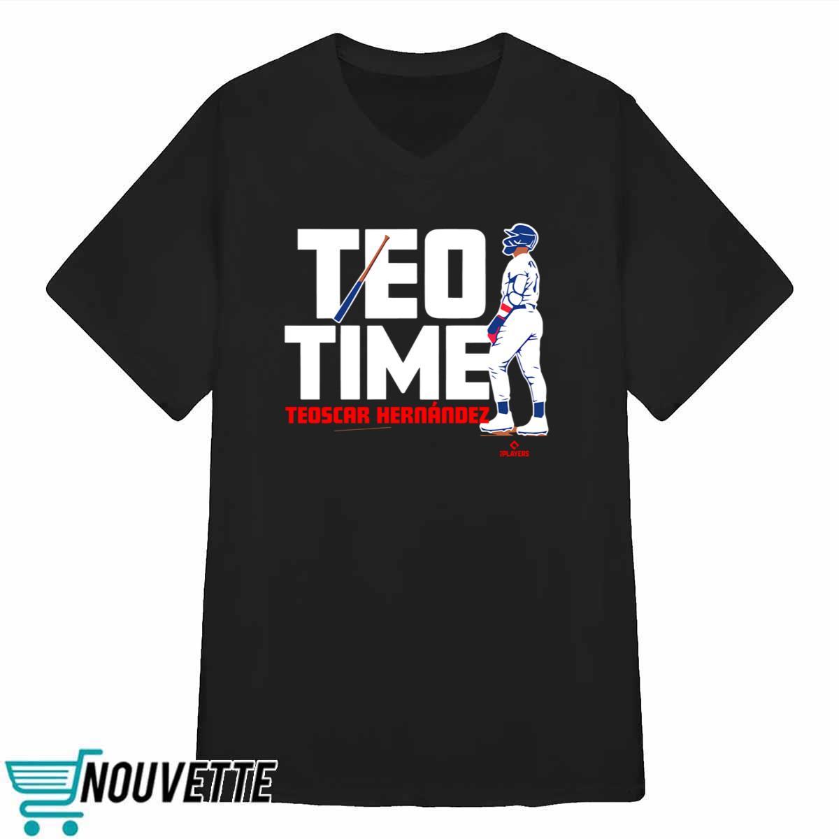 Teoscar Hernandez Teo Time La Shirt Teoscar Hernandez Teo Time La Shirt
