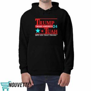 Trmp Tuah 24 Make America Spit On That Thang Shirt