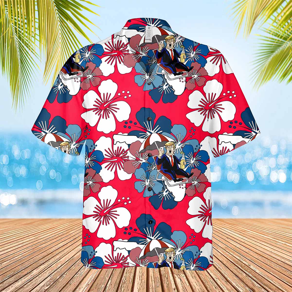 Tropical Trmp Hawaiian Shirt Tropical Trmp Hawaiian Shirt