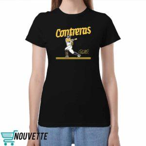 William Contreras Slugger Swing Shirt William Contreras Slugger Swing Shirt