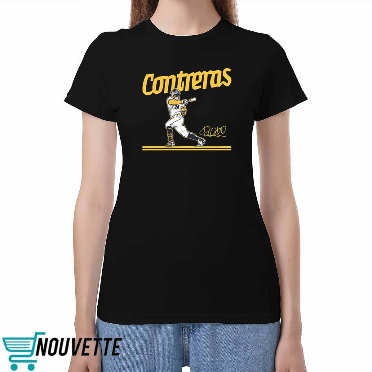 William Contreras Slugger Swing Shirt William Contreras Slugger Swing Shirt