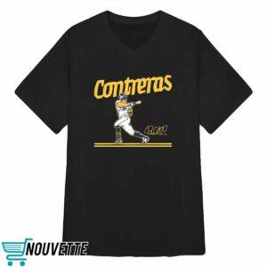William Contreras Slugger Swing Shirt 3 William Contreras Slugger Swing Shirt