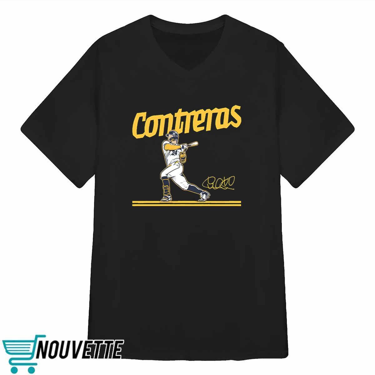 William Contreras Slugger Swing Shirt William Contreras Slugger Swing Shirt