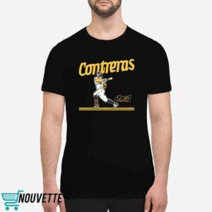 William Contreras Slugger Swing Shirt 1 William Contreras Slugger Swing Shirt
