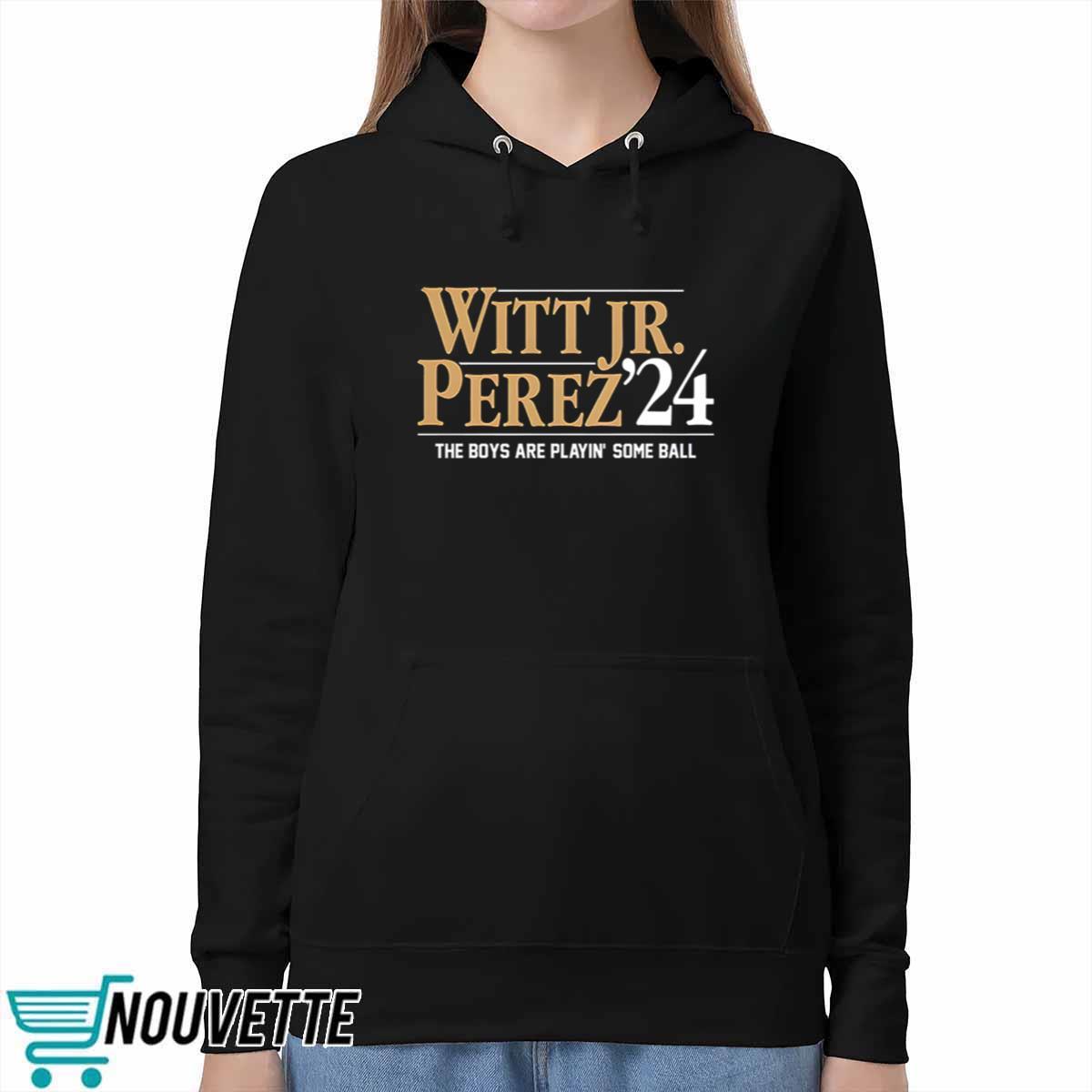 Witt Jr Perez 24 The Boys Are Playin Some Ball Shirt Witt Jr Perez 24 The Boys Are Playin Some Ball Shirt