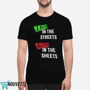 Zayin In The Streets Aleph In The Sheets Shirt