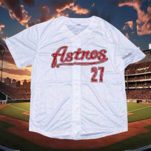 Astros Jose Altuve 2010s White Jersey Giveaway 2024