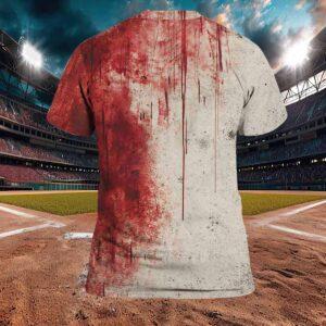 Blood I'm Fine Halloween Printed Shirt