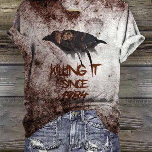 Blood Killing It Since 1984 Halloween Shirt