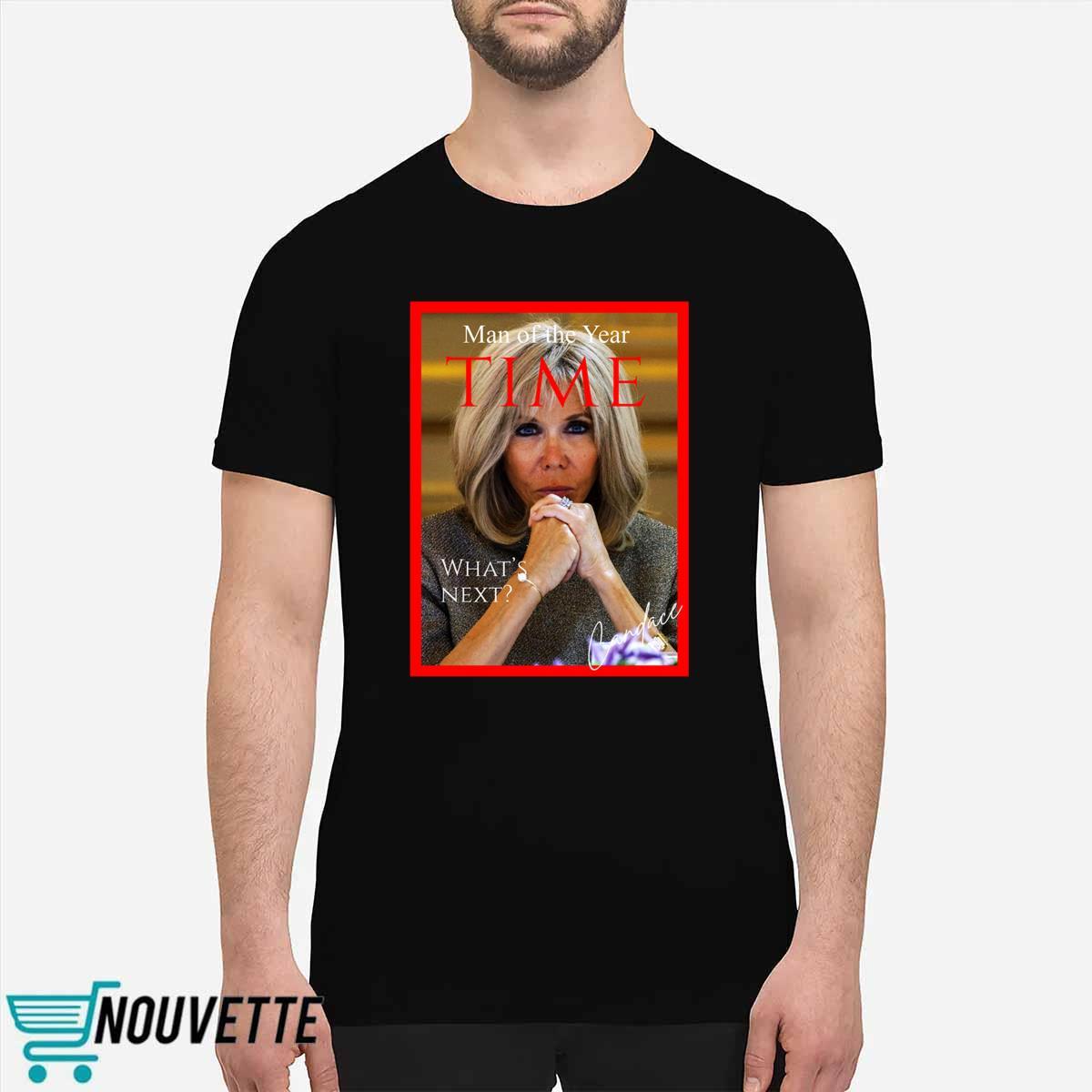 Candace Owens Brigitte Macron Man Of The Year Time Shirt Candace Owens Brigitte Macron Man Of The Year Time Shirt