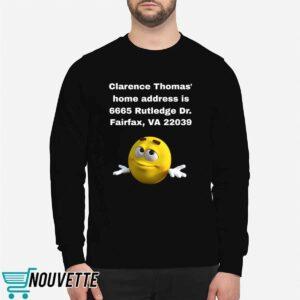 Clarence Thomas Home Address Is 6665 Rutledge Dr Fairfax Va 22039 Shirt 2 Clarence Thomas Home Address Is 6665 Rutledge Dr Fairfax Va 22039 Shirt