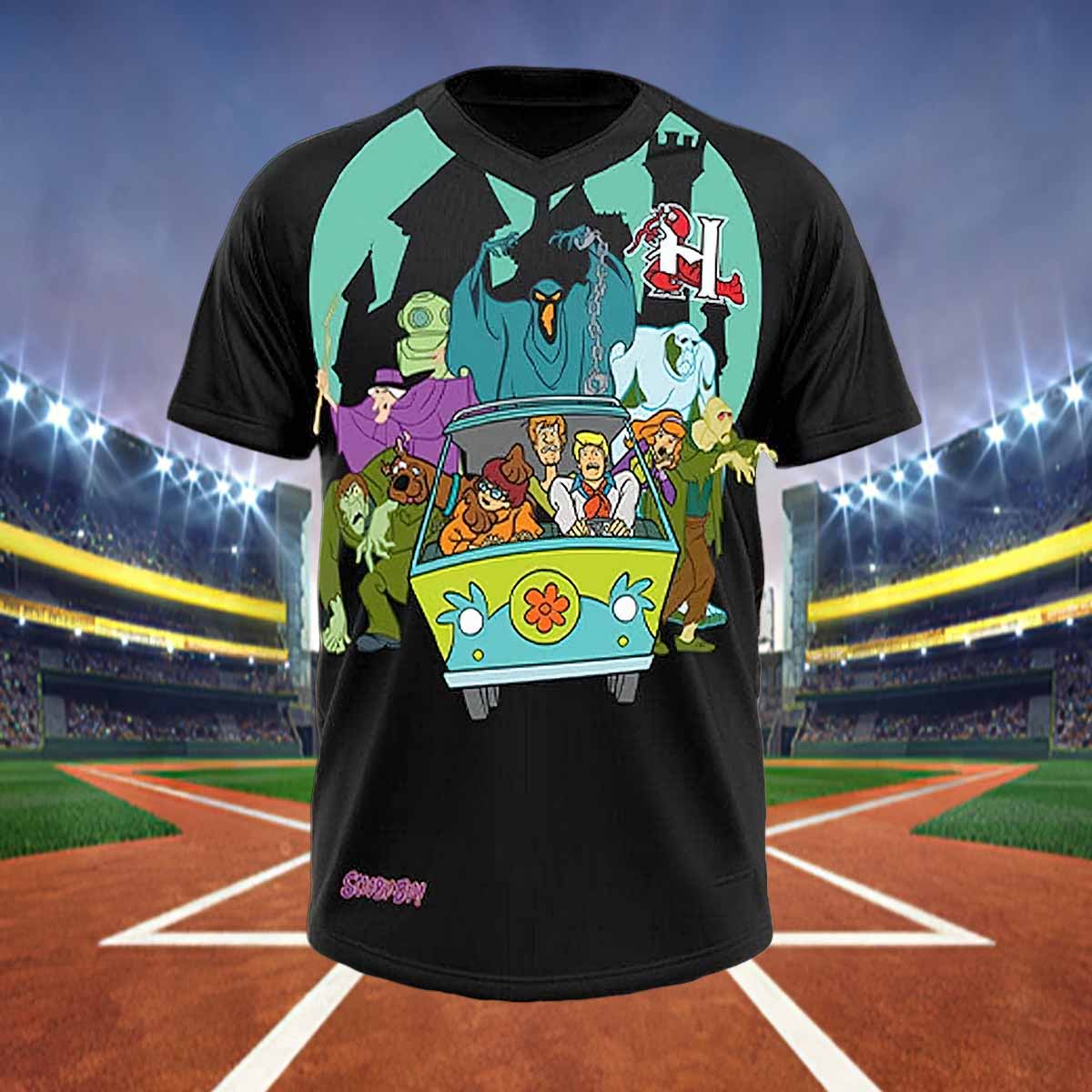 Crawdads Scooby Doo Jersey Giveaway 2024 Crawdads Scooby Doo Jersey Giveaway 2024