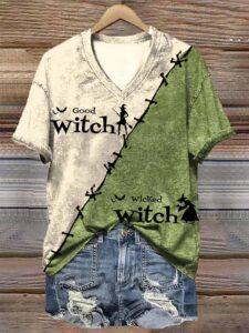 Good Witch Wicked Witch Halloween Shirt Good Witch Wicked Witch Halloween Shirt