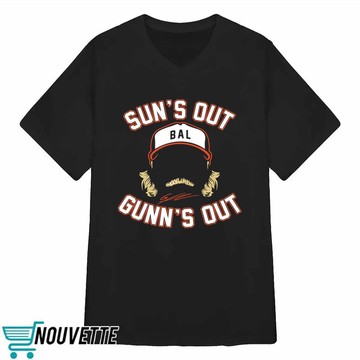Gunnar Henderson Suns Out Gunns Out Shirt Gunnar Henderson Suns Out Gunns Out Shirt