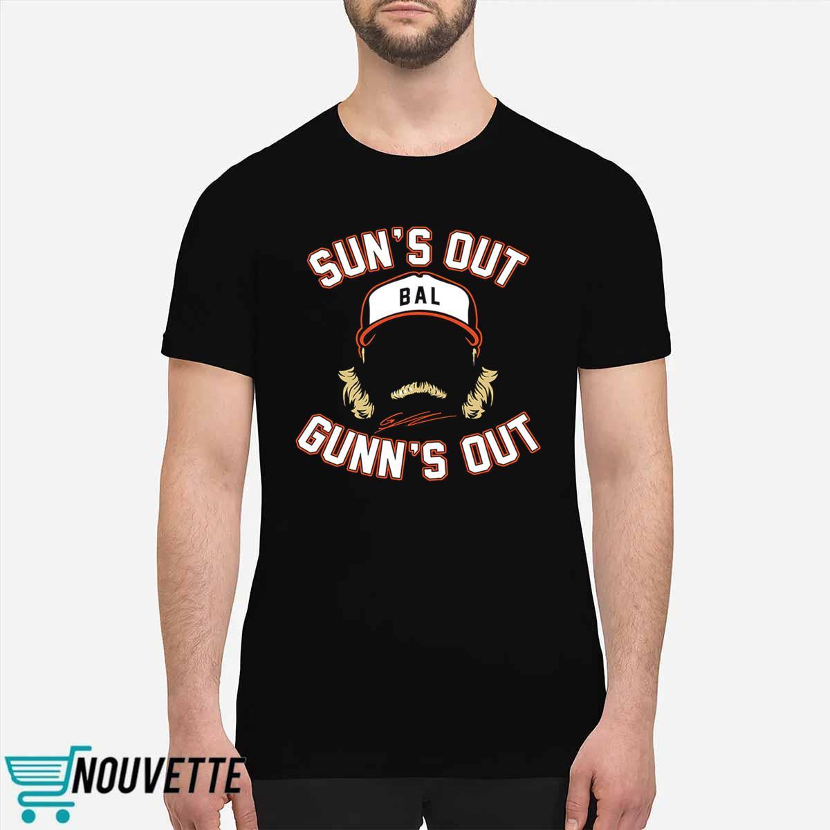 Gunnar Henderson Suns Out Gunns Out Shirt Gunnar Henderson Suns Out Gunns Out Shirt