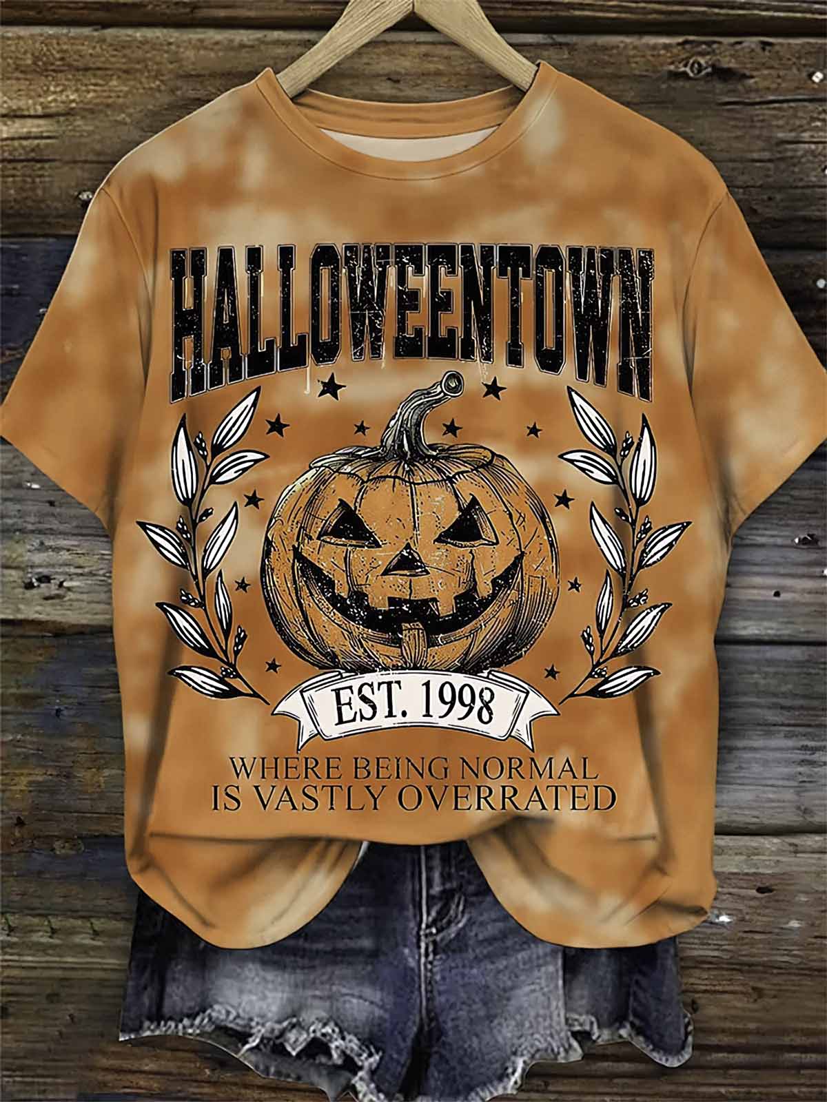 Halloweentown Est 1998 Where Being Normal Is Vastly Overrated Shirt Halloweentown Est 1998 Where Being Normal Is Vastly Overrated Shirt