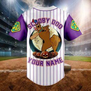 Happy Halloween Scooby Doo Baseball Jersey