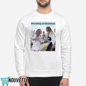 Kylie Kelce Standing On Business Shirt 3 Kylie Kelce Standing On Business Shirt