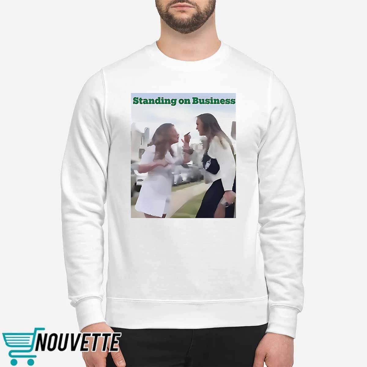 Kylie Kelce Standing On Business Shirt Kylie Kelce Standing On Business Shirt