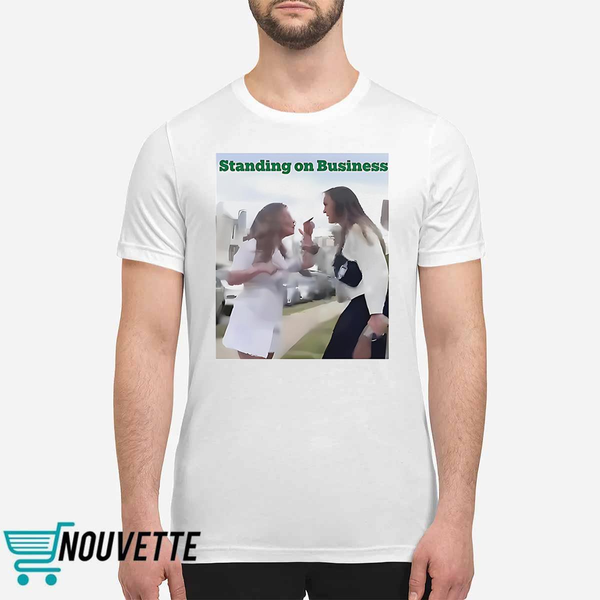 Kylie Kelce Standing On Business Shirt Kylie Kelce Standing On Business Shirt