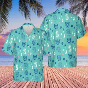 Mariners Take Meow't To The Ballgame Hawaiian Shirt Giveaway 2024