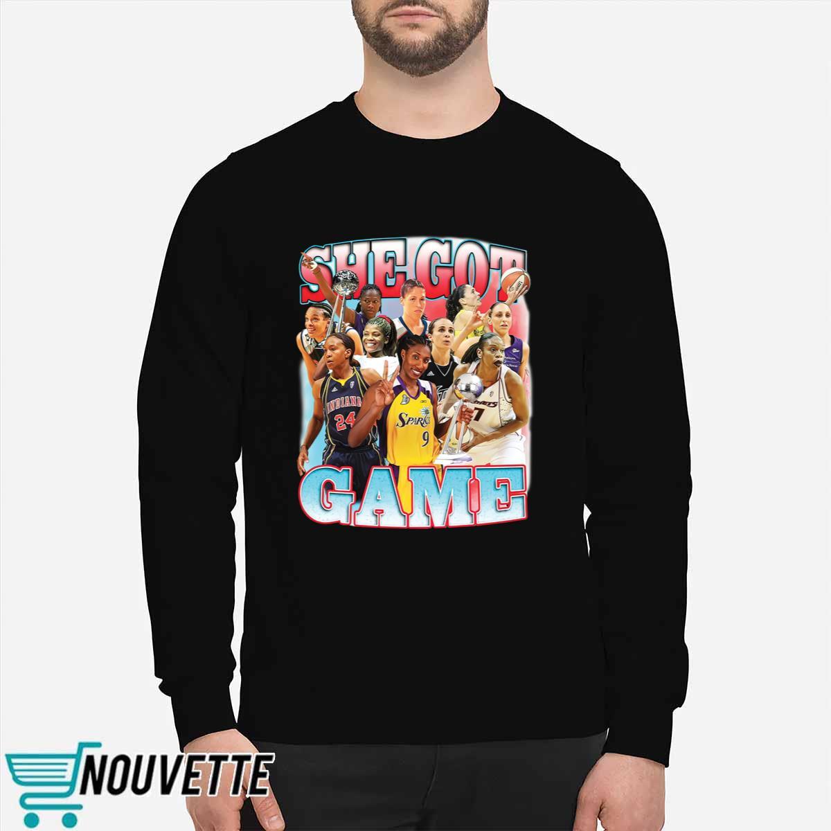 Paige Bueckers She Got Game Shirt Paige Bueckers She Got Game Shirt