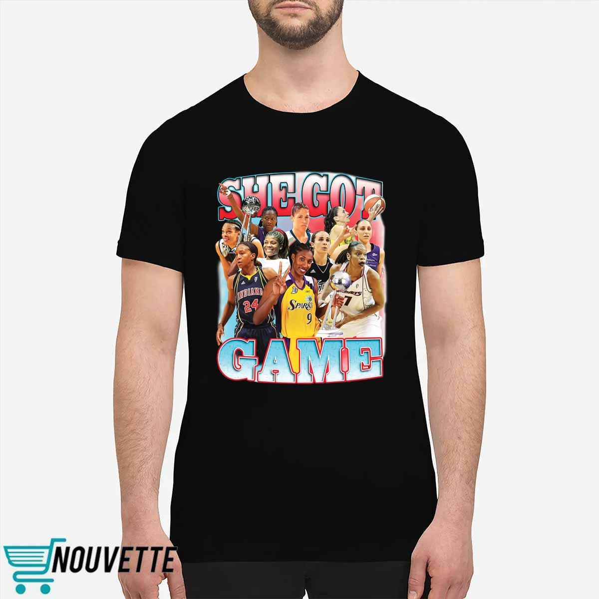 Paige Bueckers She Got Game Shirt Paige Bueckers She Got Game Shirt