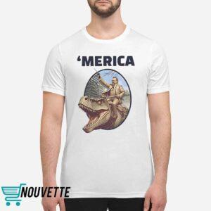 Theodore Roosevelt Allosaurus T-Rex Merica Shirt 1 Theodore Roosevelt Allosaurus T Rex Merica Shirt