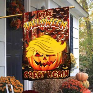 Trmp Make Halloween Great Again Halloween Flag Trmp Make Halloween Great Again Halloween Flag