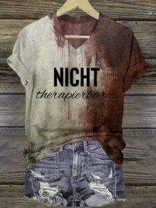 Women’s Night Therapierbar Halloween Print Shirt Women’s Night Therapierbar Halloween Print Shirt
