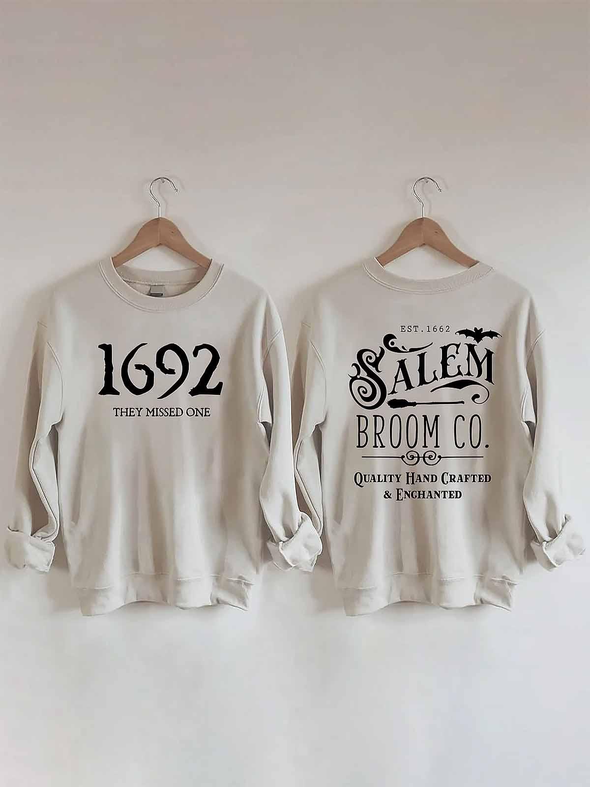 1692 They Missed One Salem Broom Co Quality Hand Crafted And Enchanted Halloween Shirt 1692 They Missed One Salem Broom Co Quality Hand Crafted And Enchanted Halloween Shirt