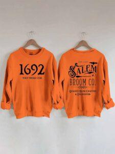 1692 They Missed One Salem Broom Co Quality Hand Crafted And Enchanted Halloween Shirt