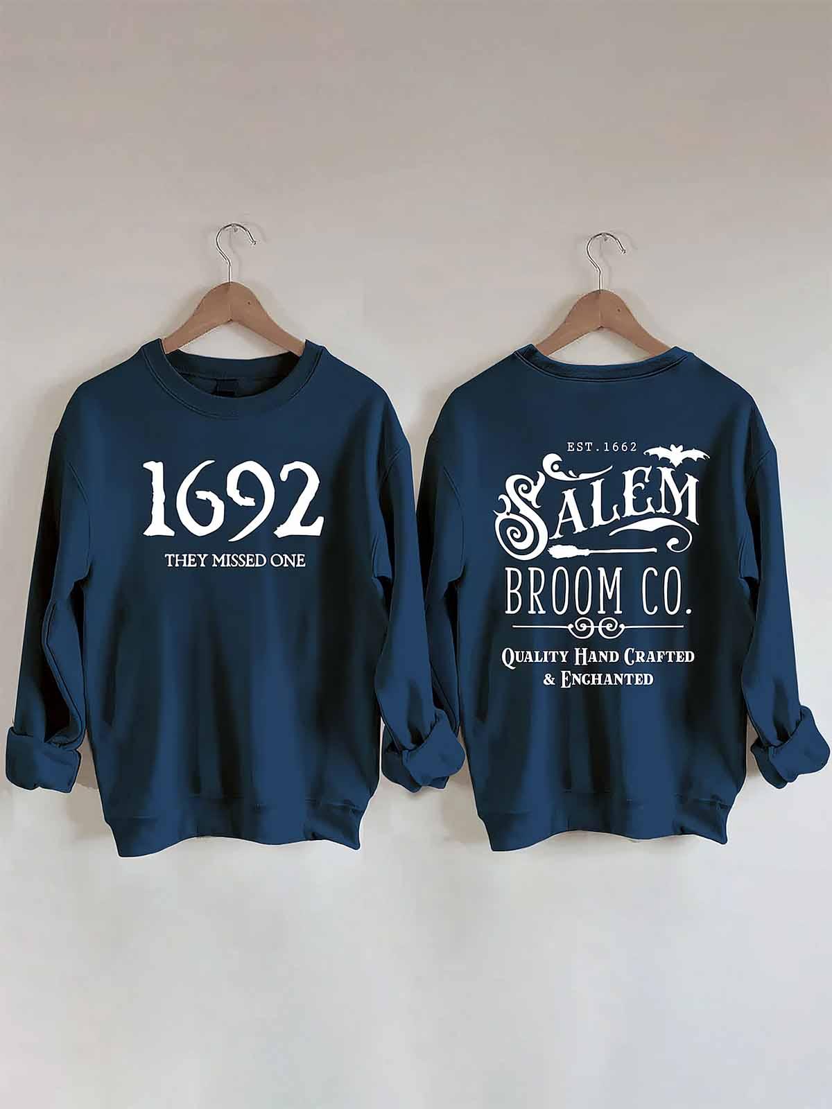 1692 They Missed One Salem Broom Co Quality Hand Crafted And Enchanted Halloween Shirt 1692 They Missed One Salem Broom Co Quality Hand Crafted And Enchanted Halloween Shirt