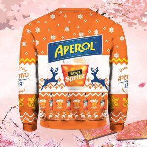 Aperol Spritz 3D Printed Christmas Sweater 1 Aperol Spritz 3D Printed Christmas Sweater