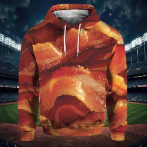 Bacon Strips Funny Foods Hoodie Bacon Strips Funny Foods Hoodie
