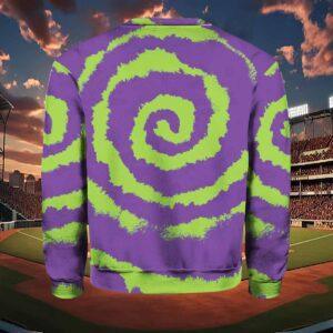 Beetlejuice Halloween Horror Movie Contrast Color Sweatshirt