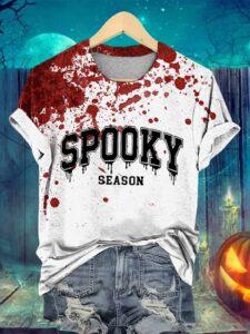 Bloody Spooky Season Halloween Shirt Bloody Spooky Season Halloween Shirt