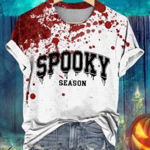 Bloody Spooky Season Halloween Shirt
