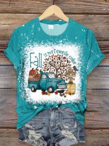 Fall Is My Favorite Color Halloween Shirt Fall Is My Favorite Color Halloween Shirt
