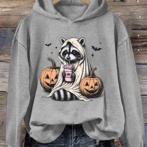 Halloween Raccoon Ghost Shirt 2 Halloween Raccoon Ghost Shirt